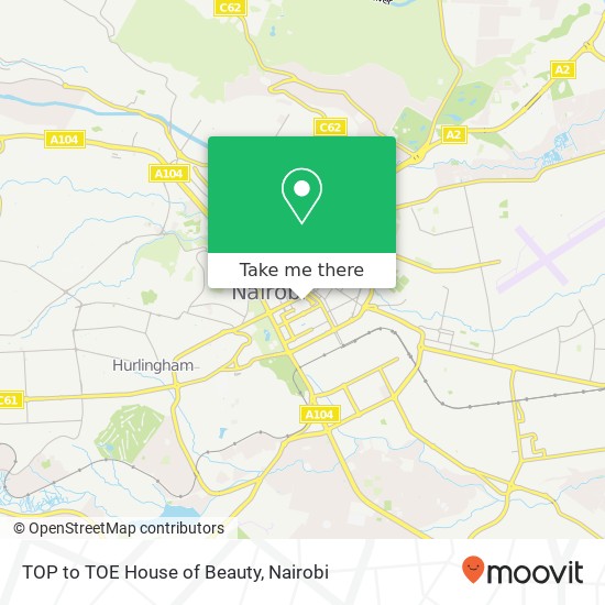 TOP to TOE House of Beauty map