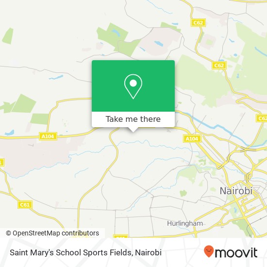 Saint Mary's School Sports Fields map