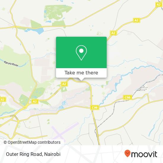 Outer Ring Road map