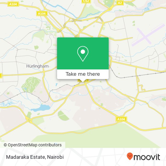 Madaraka Estate map