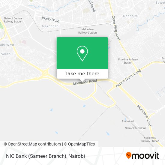 NIC Bank (Sameer Branch) map