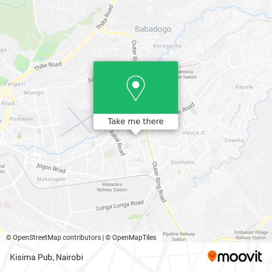 Kisima Pub map