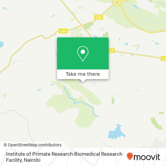 Institute of Primate Research-Biomedical Research Facility map