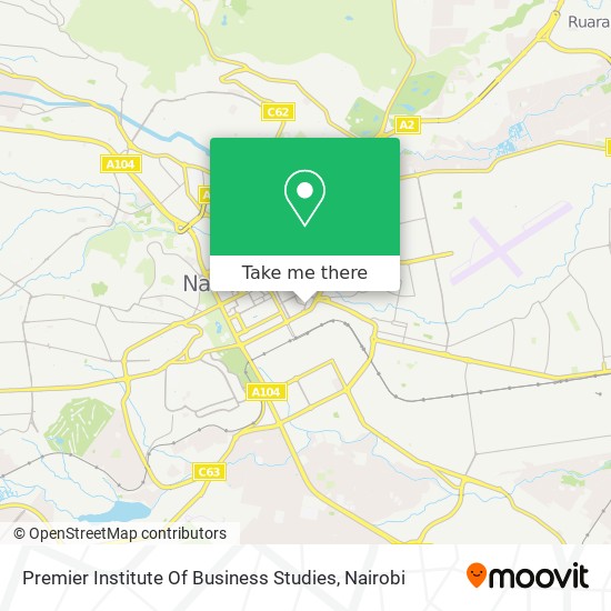 Premier Institute Of Business Studies map