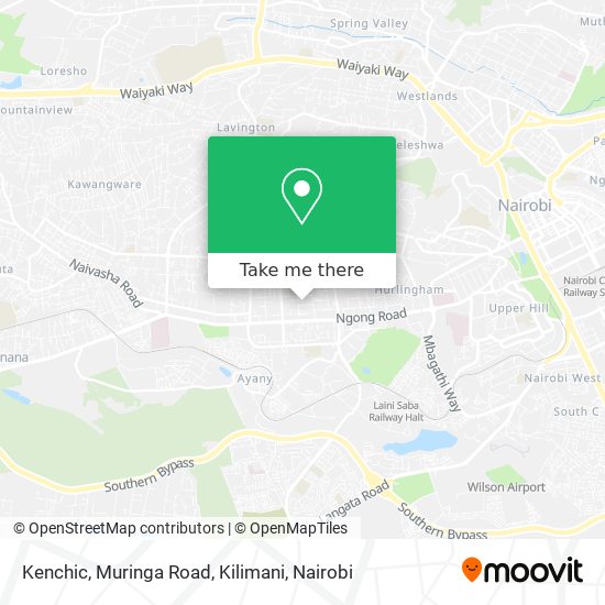Kenchic, Muringa Road, Kilimani map