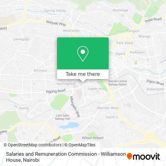 Salaries and Remuneration Commission - Williamson House map
