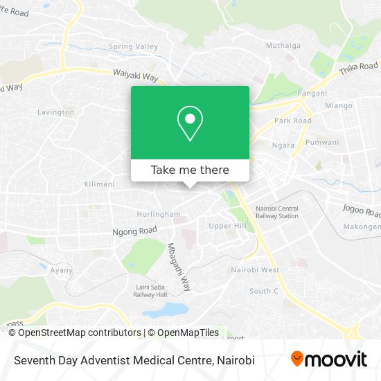 Seventh Day Adventist Medical Centre map