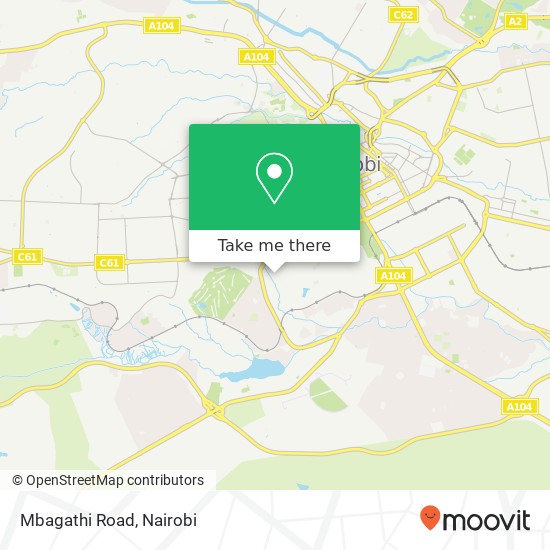 Mbagathi Road map