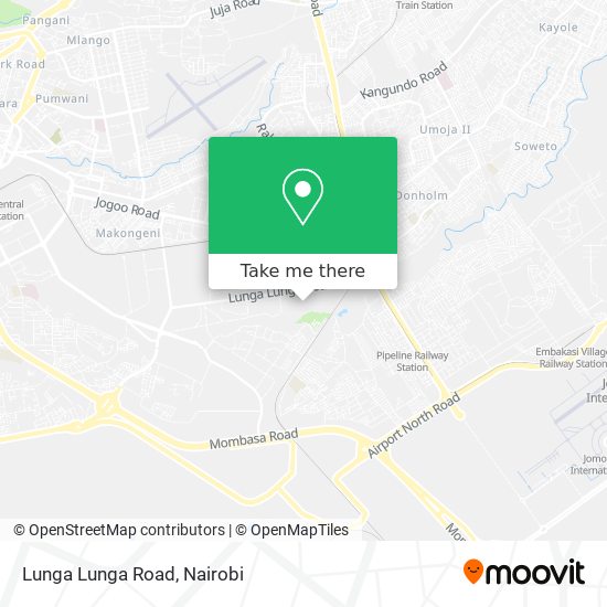 Lunga Lunga Road map