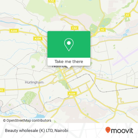 Beauty wholesale (K) LTD map