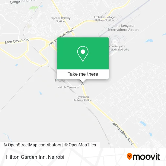 Hilton Garden Inn map