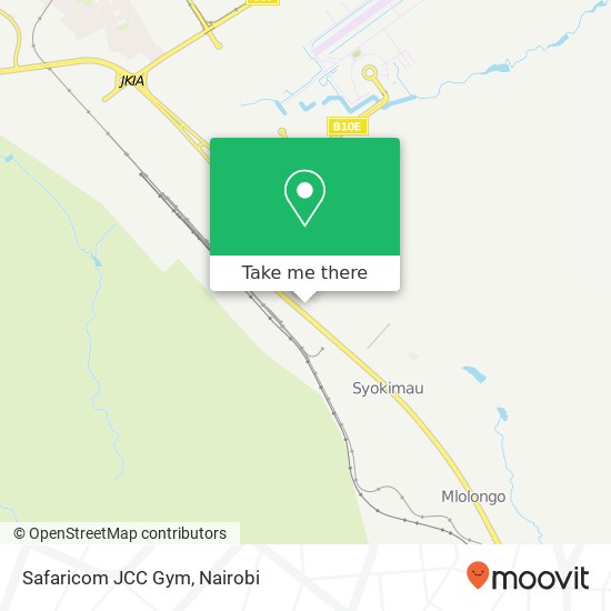 Safaricom JCC Gym map