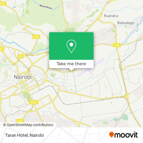 Taran Hotel map