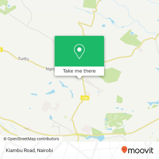 Kiambu Road map