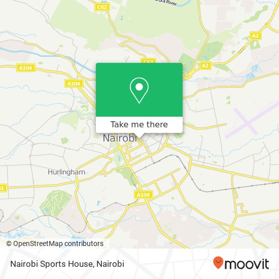 Nairobi Sports House map