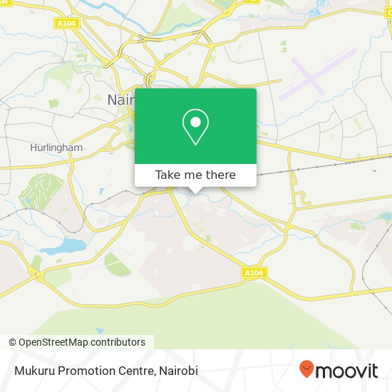 Mukuru Promotion Centre map