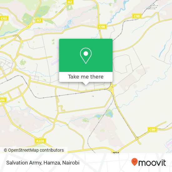 Salvation Army, Hamza map