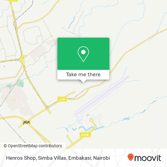 Henros Shop, Simba Villas, Embakasi map