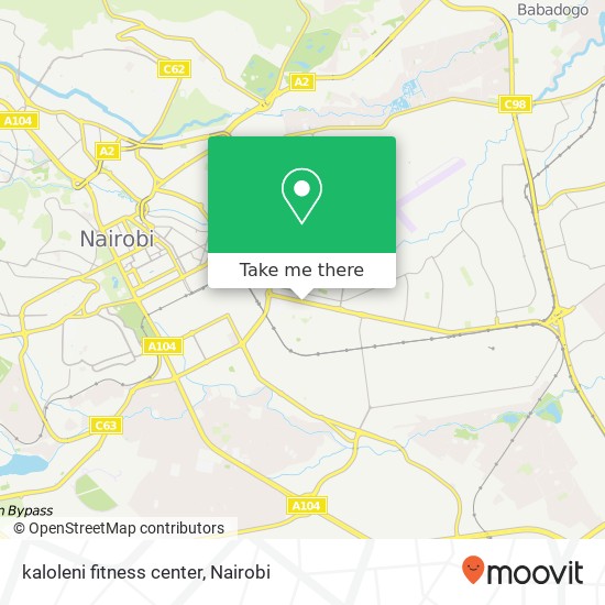 kaloleni fitness center map