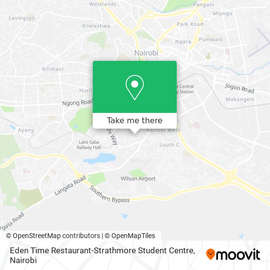 Eden Time Restaurant-Strathmore Student Centre map