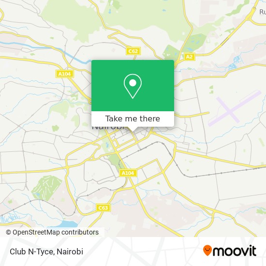 Club N-Tyce map
