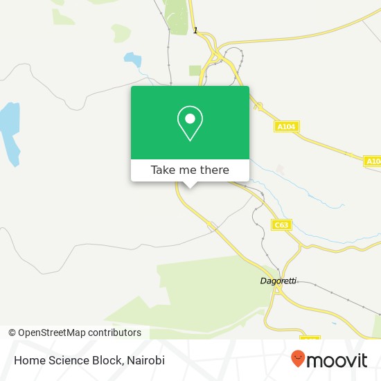 Home Science Block map