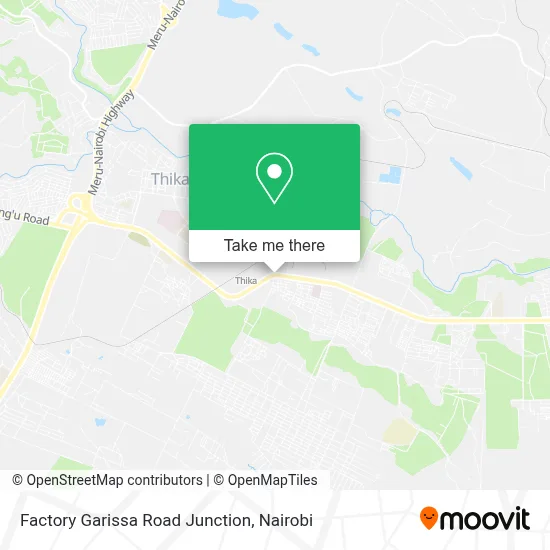 Factory Garissa Road Junction map