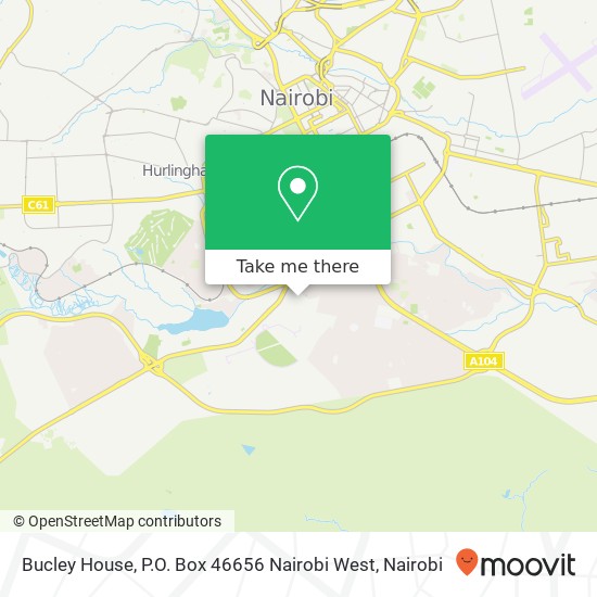 Bucley House, P.O. Box 46656 Nairobi West map