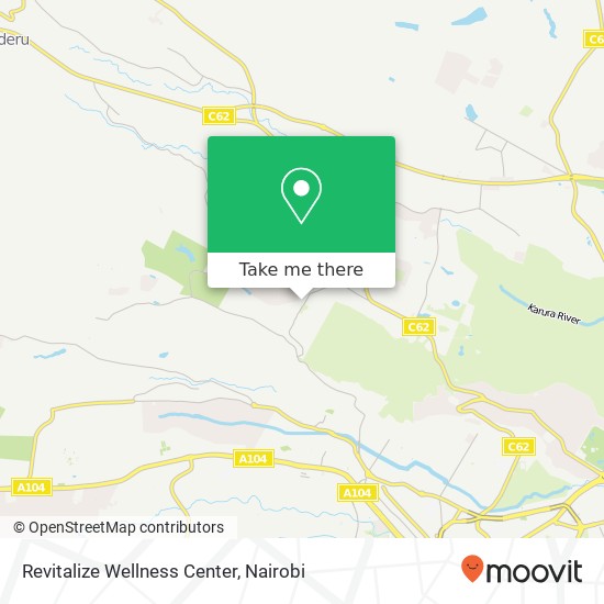 Revitalize Wellness Center map