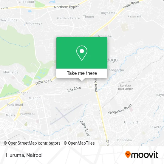 Huruma map