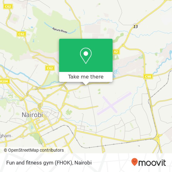 Fun and fitness gym (FHOK) map