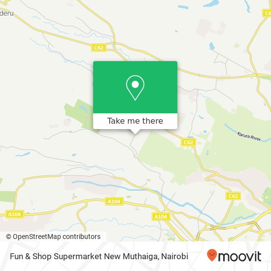 Fun & Shop Supermarket New Muthaiga map