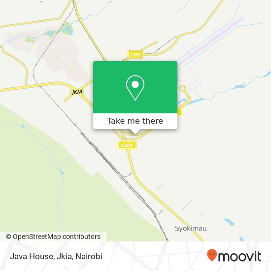 Java House, Jkia map