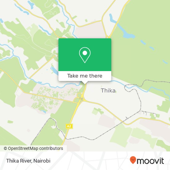 Thika River map