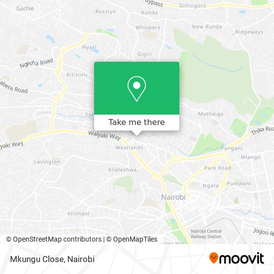 Mkungu Close map