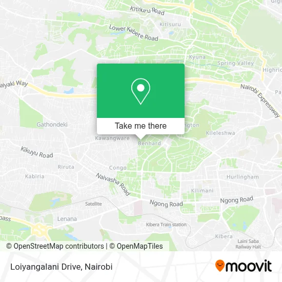 Loiyangalani Drive map