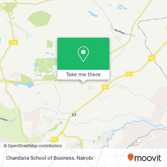 Chandaria School of Business map