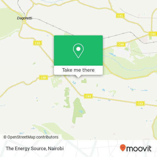 The Energy Source map