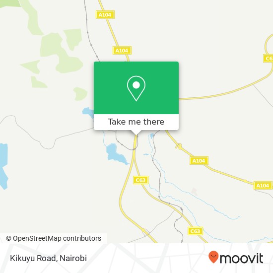 Kikuyu Road map