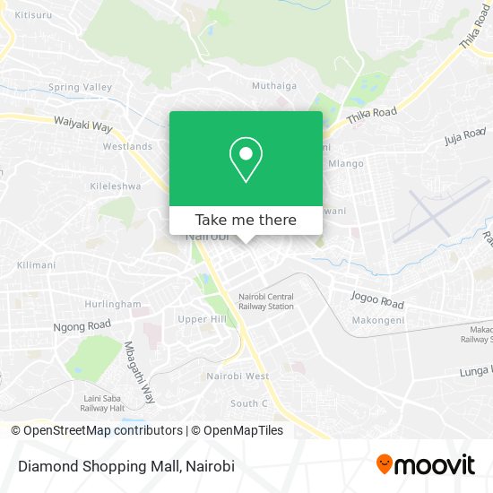 Diamond Shopping Mall map
