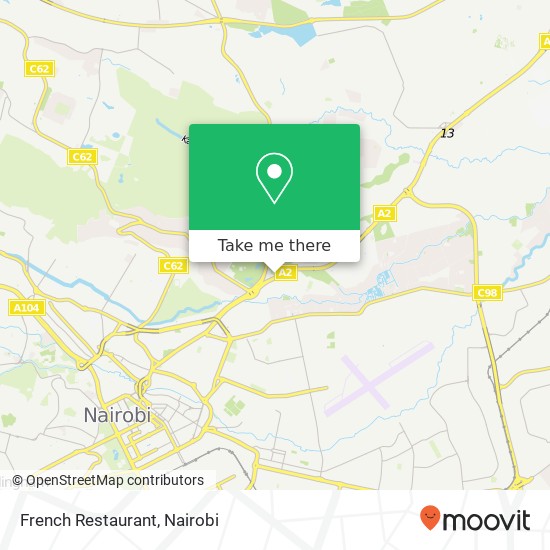 French Restaurant map