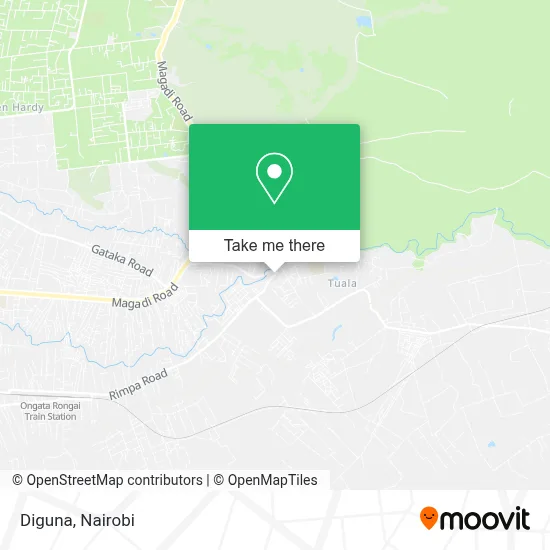 Diguna map