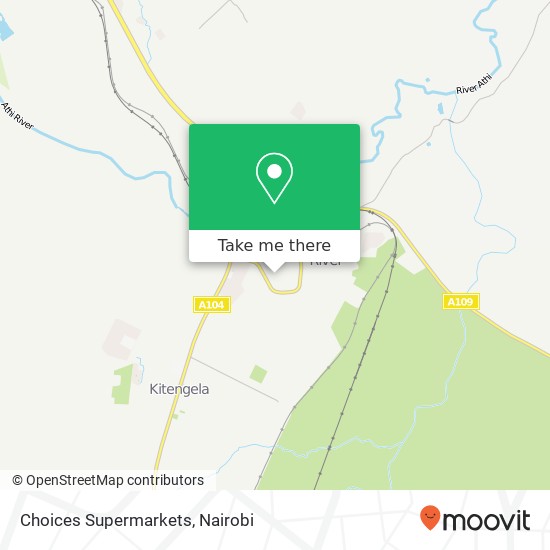 Choices Supermarkets map