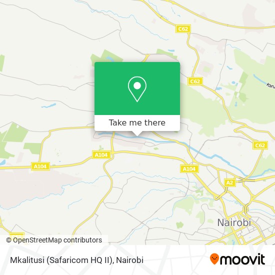 Mkalitusi  (Safaricom HQ II) map