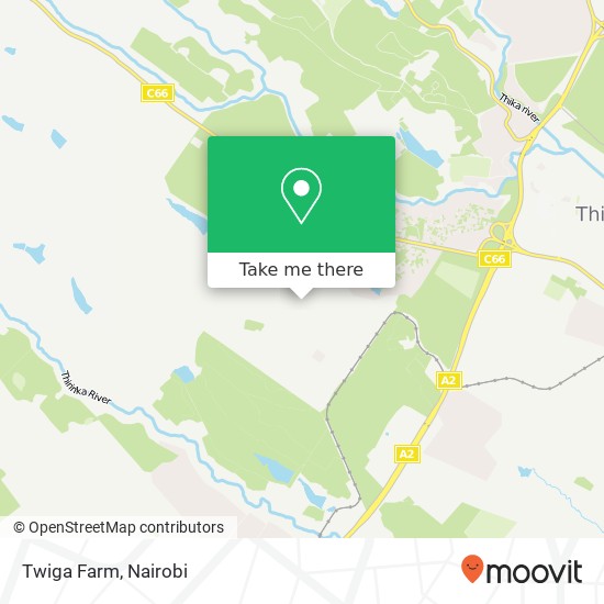 Twiga Farm map