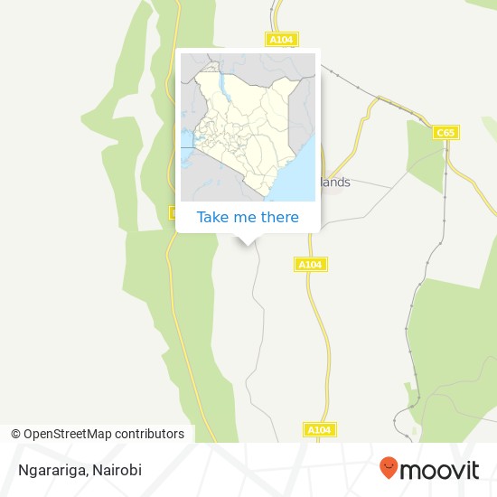 Ngarariga map