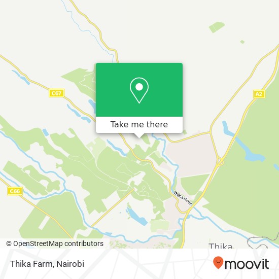 Thika Farm map