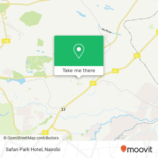 Safari Park Hotel map