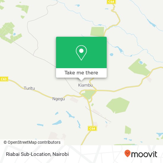 Riabai Sub-Location map