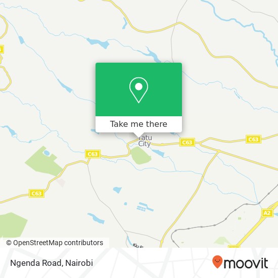 Ngenda Road map